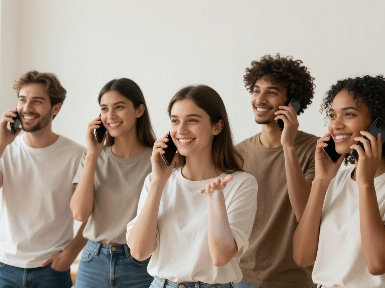 KwickPhone answering calls and taking orders for videographers