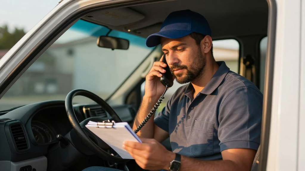 A real Yelp business taking a call while KwickPhone answers