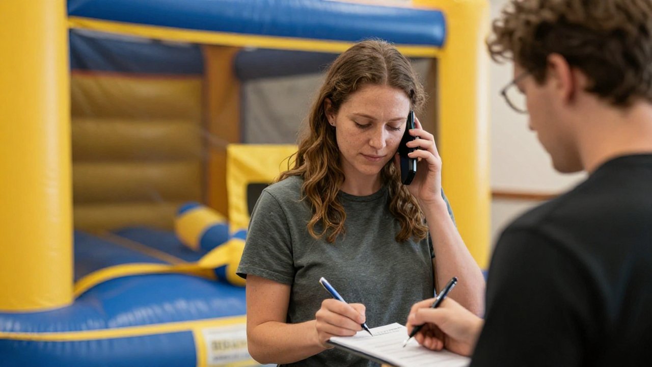 New-customer lead capture for a bounce house rental — answered by KwickPhone New-customer lead capture for a bounce house rental — answered by KwickPhone