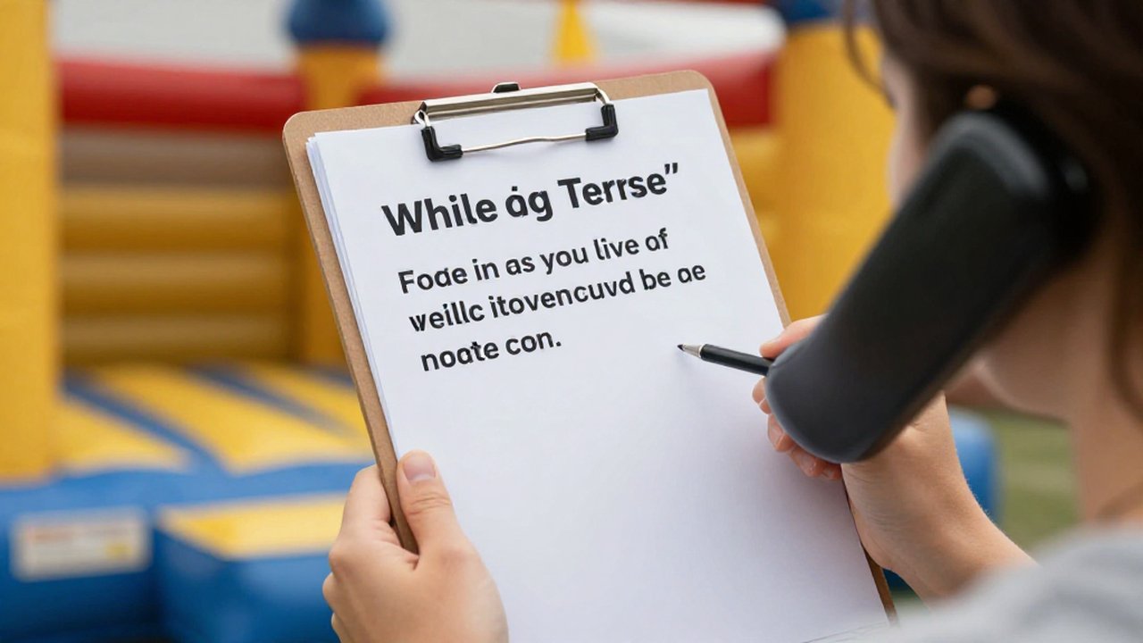 Quote & estimate requests for a bounce house rental — answered by KwickPhone Quote & estimate requests for a bounce house rental — answered by KwickPhone