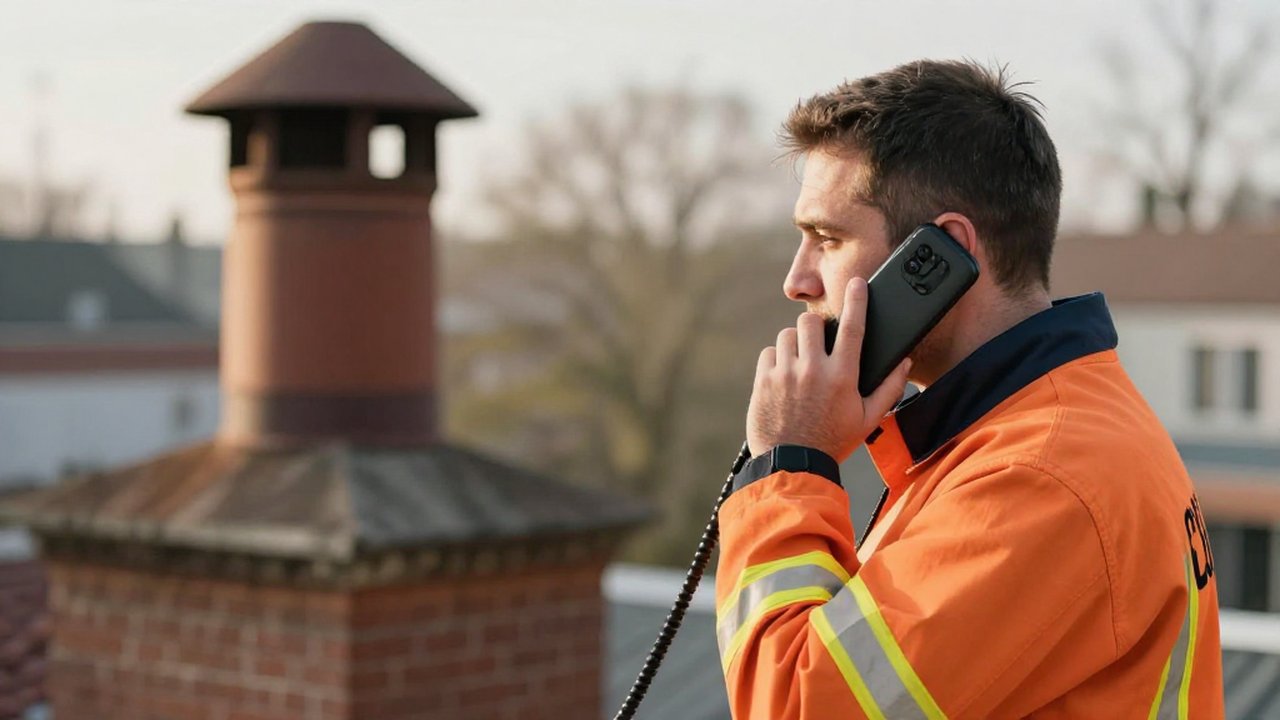 Emergency call handling for a chimney sweep — answered by KwickPhone Emergency call handling for a chimney sweep — answered by KwickPhone