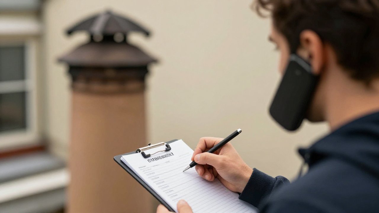 New-customer lead capture for a chimney sweep — answered by KwickPhone New-customer lead capture for a chimney sweep — answered by KwickPhone