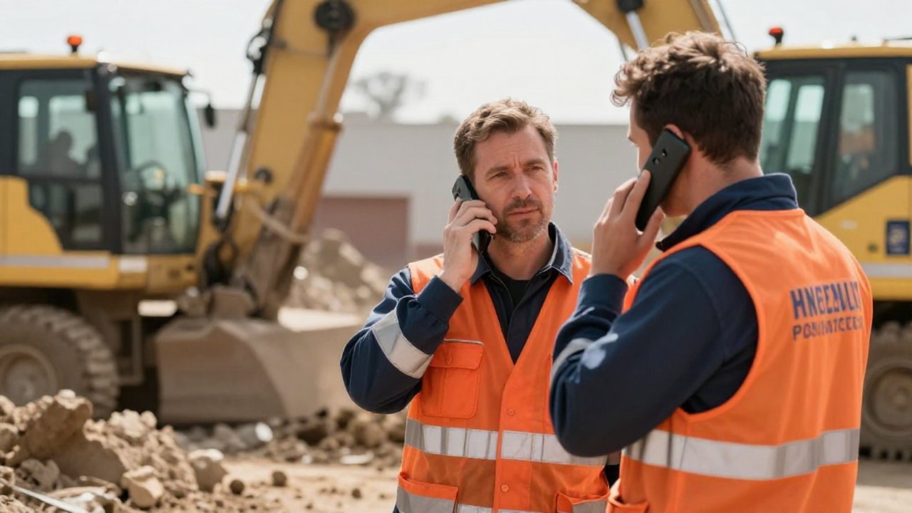 Emergency call handling for a excavation & grading — answered by KwickPhone Emergency call handling for a excavation & grading — answered by KwickPhone