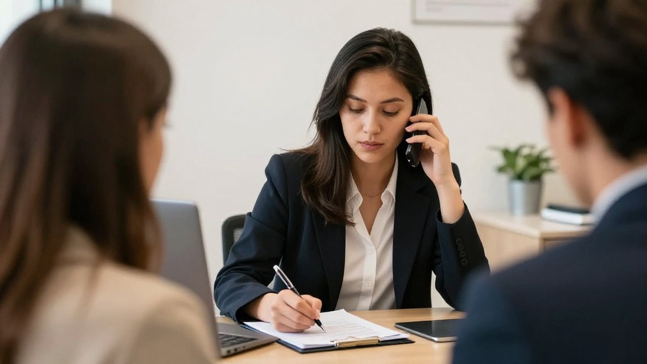New-customer lead capture for a financial advisor — answered by KwickPhone New-customer lead capture for a financial advisor — answered by KwickPhone