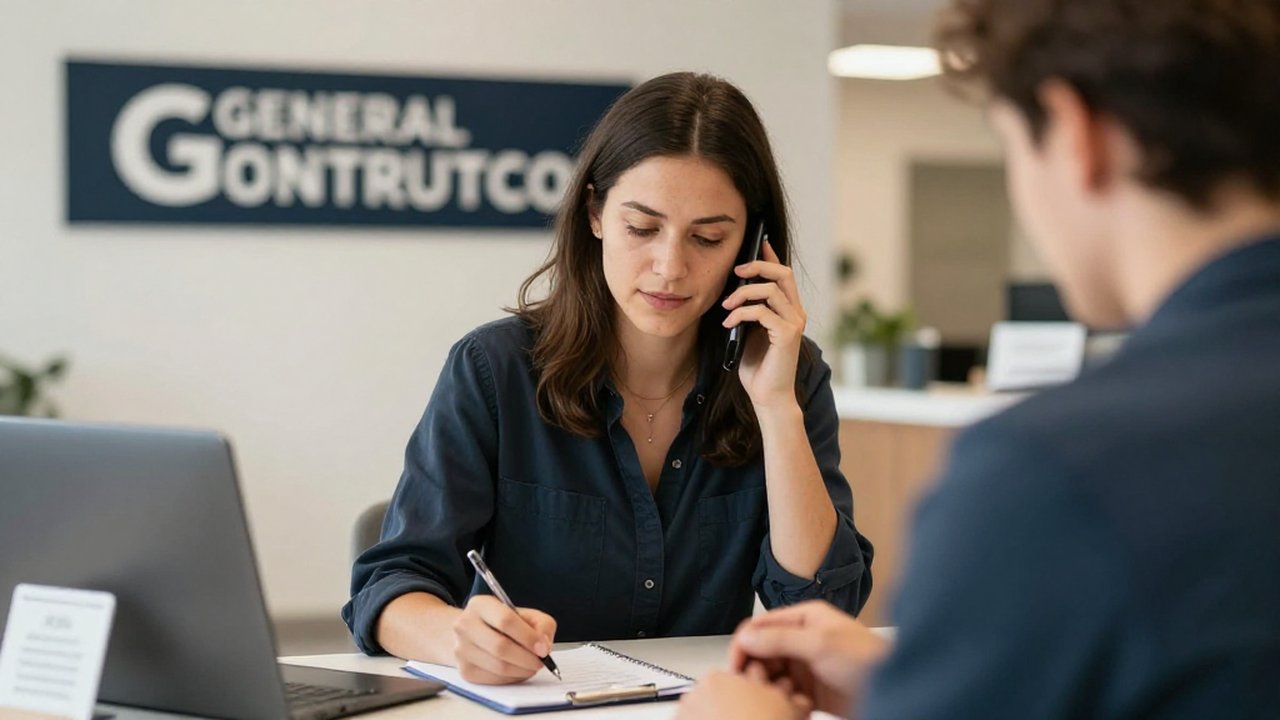 New-customer lead capture for a general contractor — answered by KwickPhone New-customer lead capture for a general contractor — answered by KwickPhone