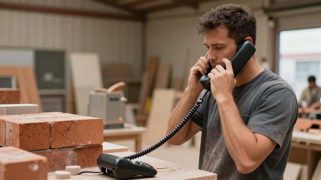 Missed-call recovery for a masonry & brick — answered by KwickPhone Missed-call recovery for a masonry & brick — answered by KwickPhone