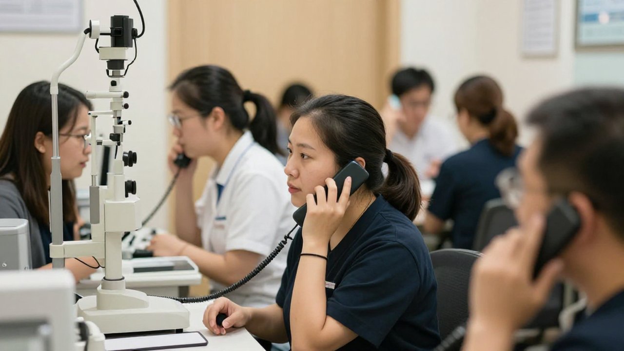 Answering during the rush for a optometry / eye care — answered by KwickPhone Answering during the rush for a optometry / eye care — answered by KwickPhone