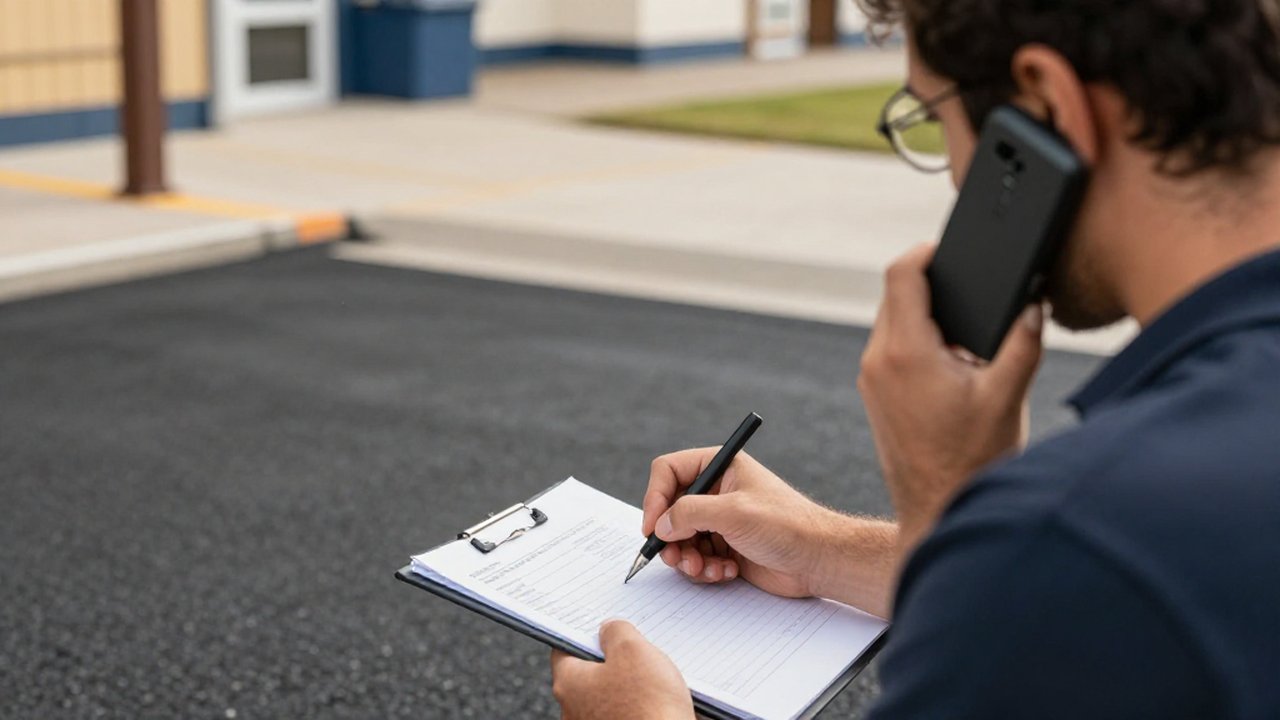 New-customer lead capture for a paving & asphalt — answered by KwickPhone New-customer lead capture for a paving & asphalt — answered by KwickPhone