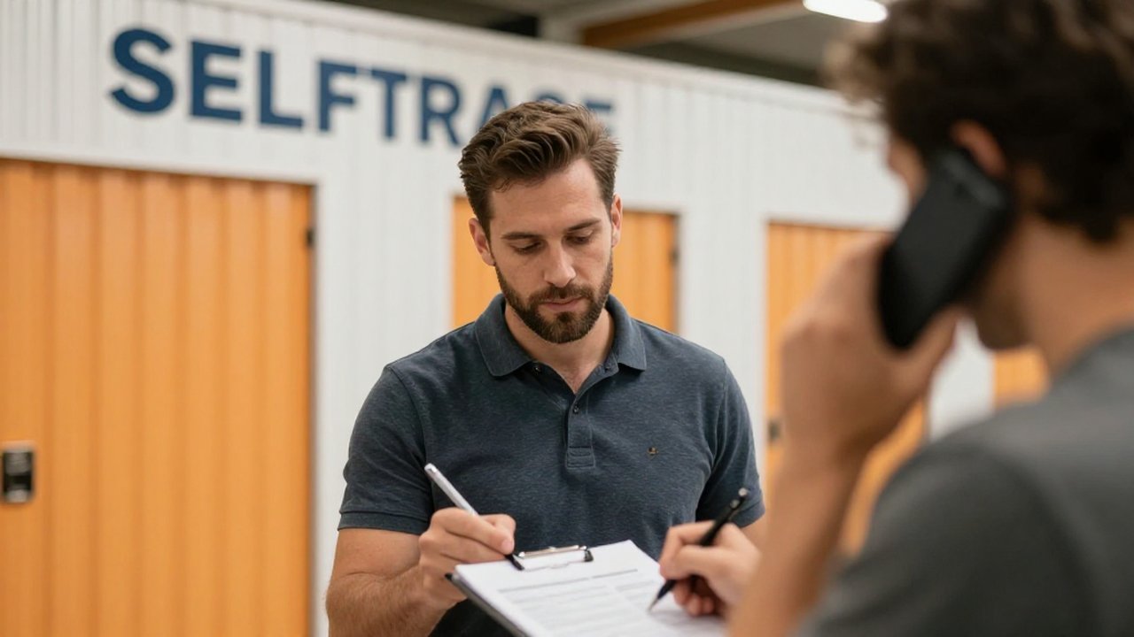 New-customer lead capture for a self-storage facility — answered by KwickPhone New-customer lead capture for a self-storage facility — answered by KwickPhone