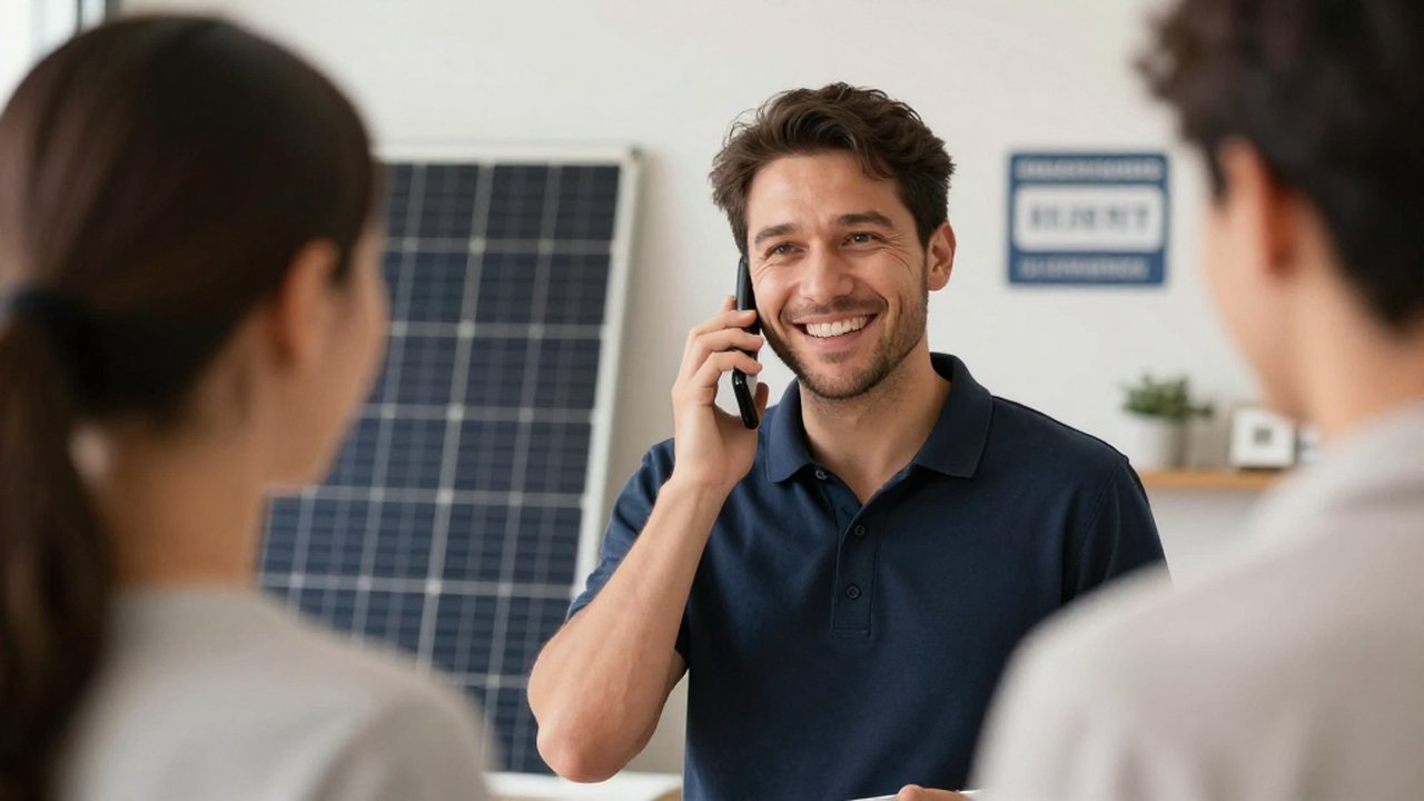 Bilingual (Spanish) answering for a solar installer — answered by KwickPhone Bilingual (Spanish) answering for a solar installer — answered by KwickPhone