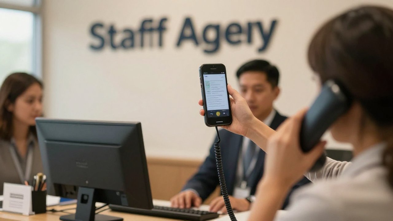 Missed-call recovery for a staffing agency — answered by KwickPhone Missed-call recovery for a staffing agency — answered by KwickPhone