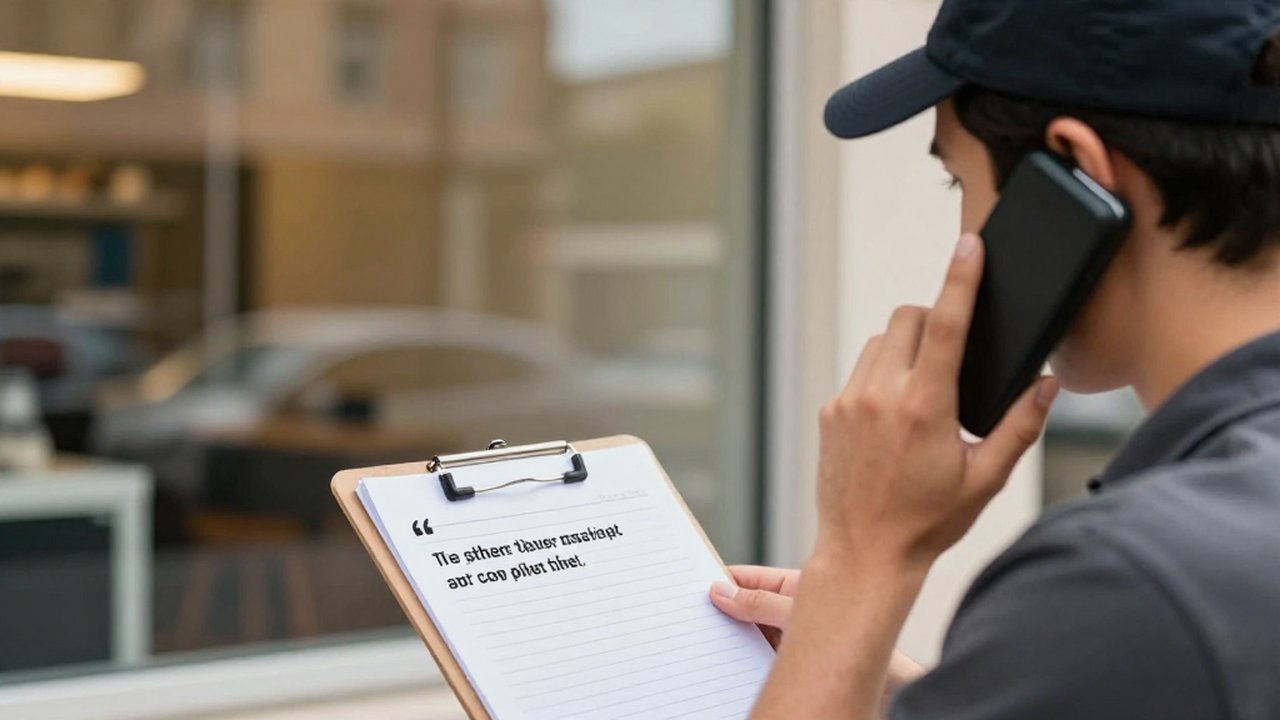 Quote & estimate requests for a window cleaning — answered by KwickPhone Quote & estimate requests for a window cleaning — answered by KwickPhone