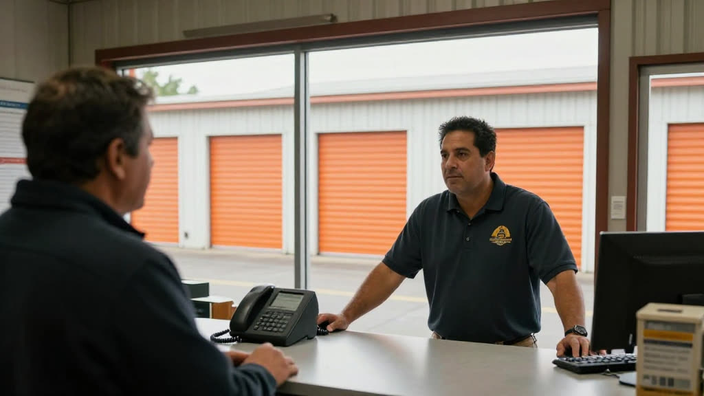 Appointment booking for Self-Storage Facilities — KwickPhone answers the phone