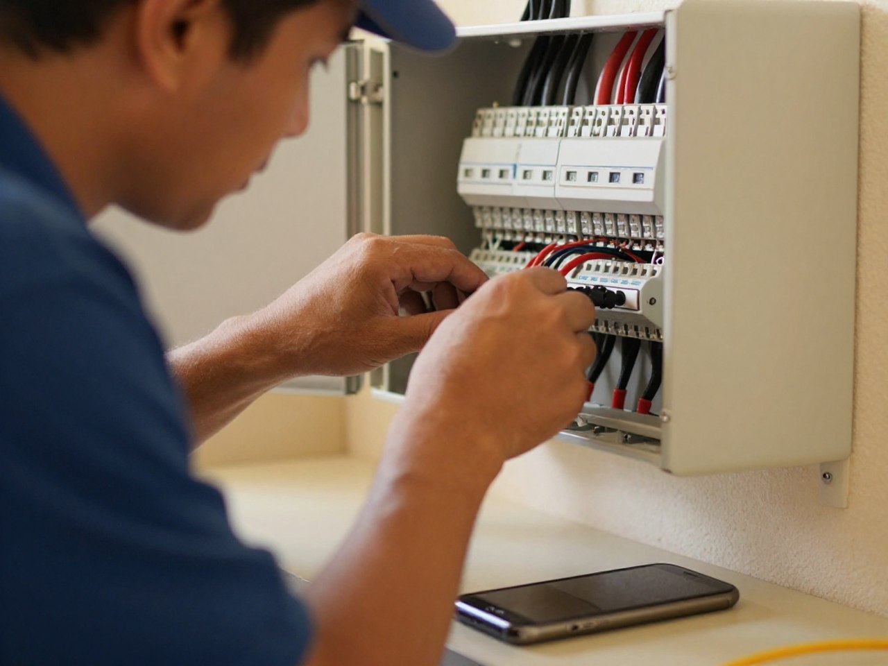 A Electrician answering every service call 24/7 with KwickPhone