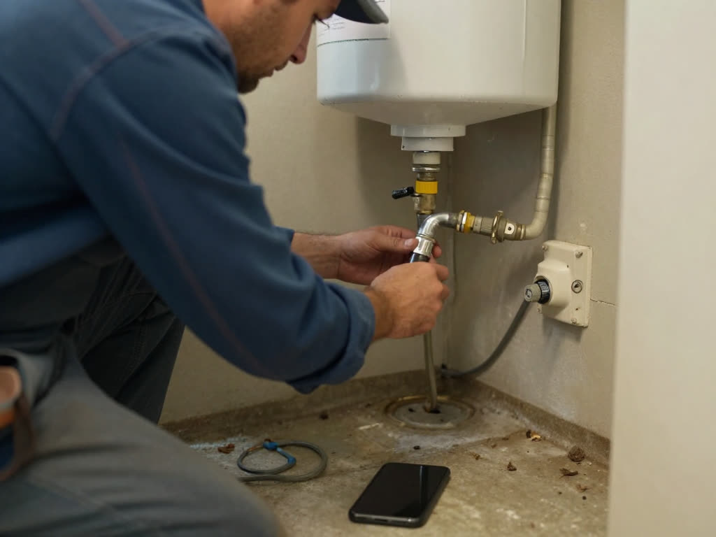 Plumber: Can't Answer Mid-Shutoff