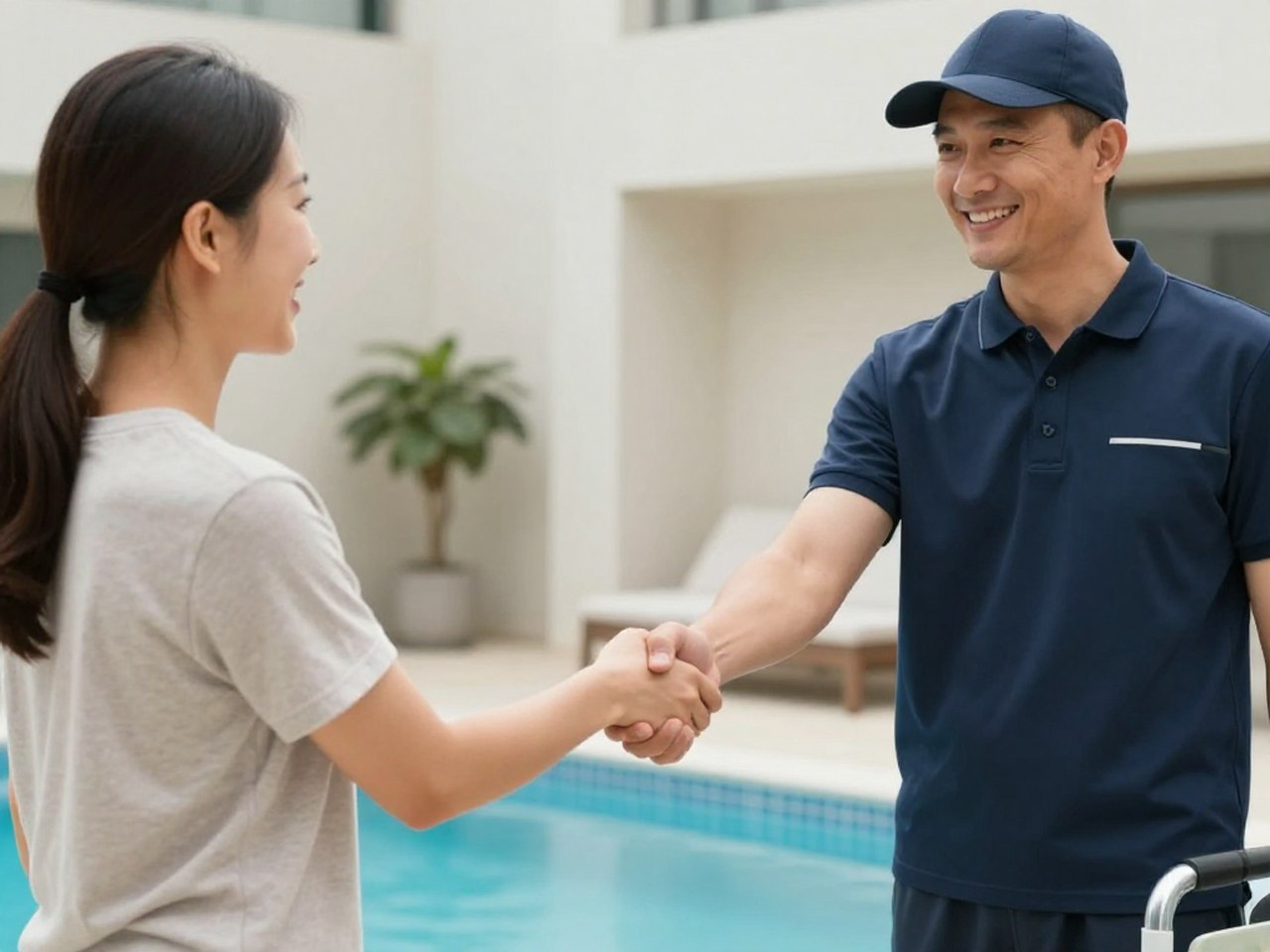 KwickPhone booking a Pool Service job and writing it back KwickPhone booking a Pool Service job and writing it back